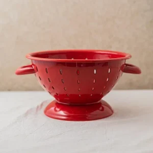COLADOR ENLOZADO ROJO