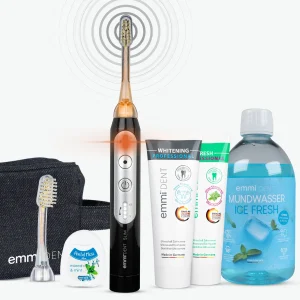 Ultrasonic Toothbrush Slim White Teeth Set
