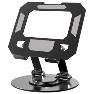 Soporte Para Tablet Celular Portátil Ajustable 360° Color Negro