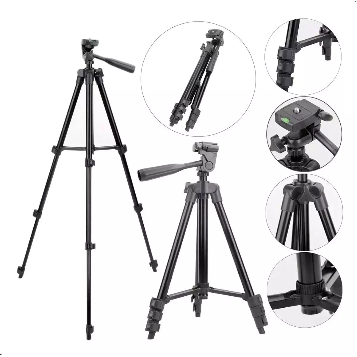 Trípode Profesional Weifeng WT-3130 De 125cm - Imagen 7