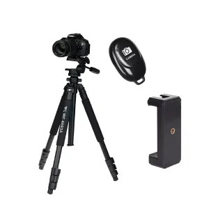 Weifeng WF-6663A Trípode + Clip Celular A Trípode + Disparador