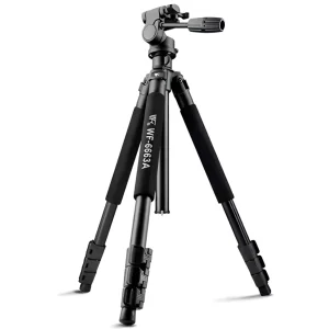 Weifeng WF-6663A Trípode Profesional de Aluminio Estable y Versátil para Fotos y Videos