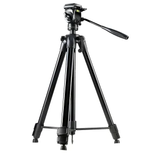 Weifeng WT-3970 Trípode Profesional de Aluminio Cabezal 360° Perno 1/4″ Para Fotografía y Video