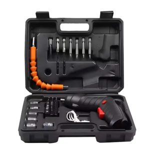 SET DESTORNILLADOR ELECTRICO A BATERIA 47 PIEZAS BU-3050/H203