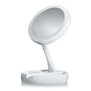 ESPEJO DOBLE CON AUMENTO LED KM-988