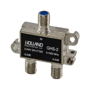 Splitter 2 Vías Rg6 Coaxial Tdt Ghs-2s Holland