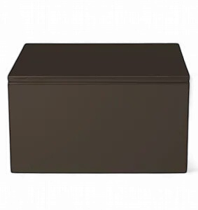 LUX Lacquer Box 19*19*10,5 Dark Chokolate