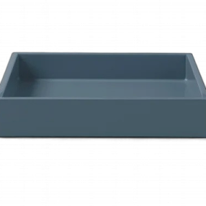 LUX Lacquer Tray 19*19*3,5 Blue Indigo