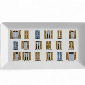 La Finestra Sul Cortile Vide-Poche rectangular de porcelana #6