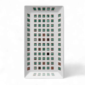 La Finestra Sul Cortile Vide-Poche rectangular de porcelana #4