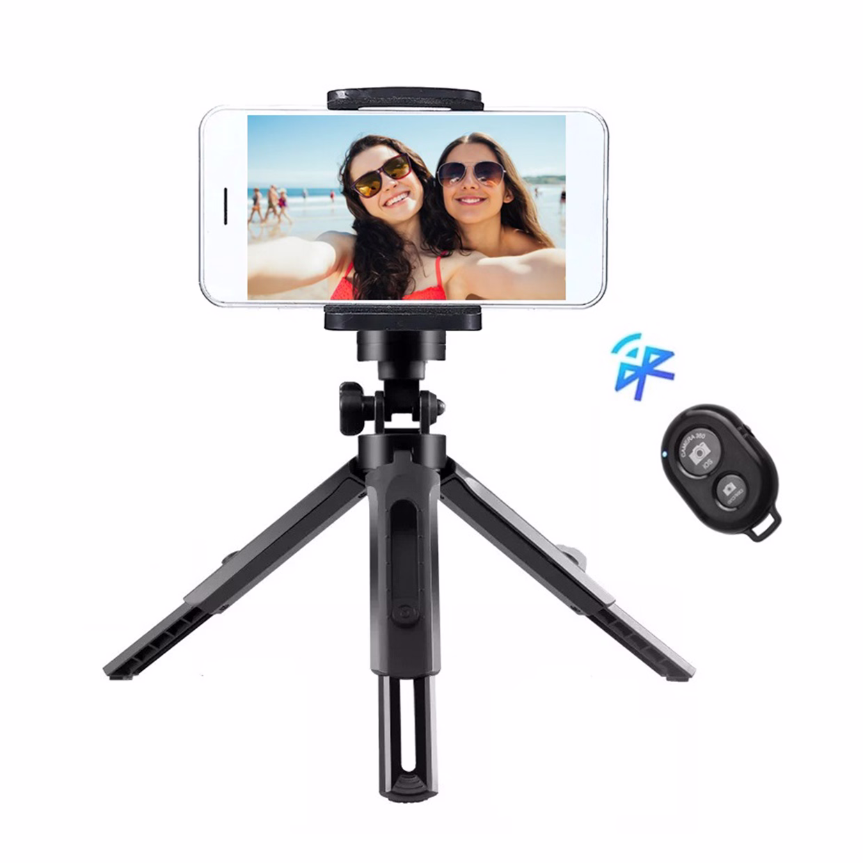Mini Trípode Compatible con Cámaras C/ Bluetooth