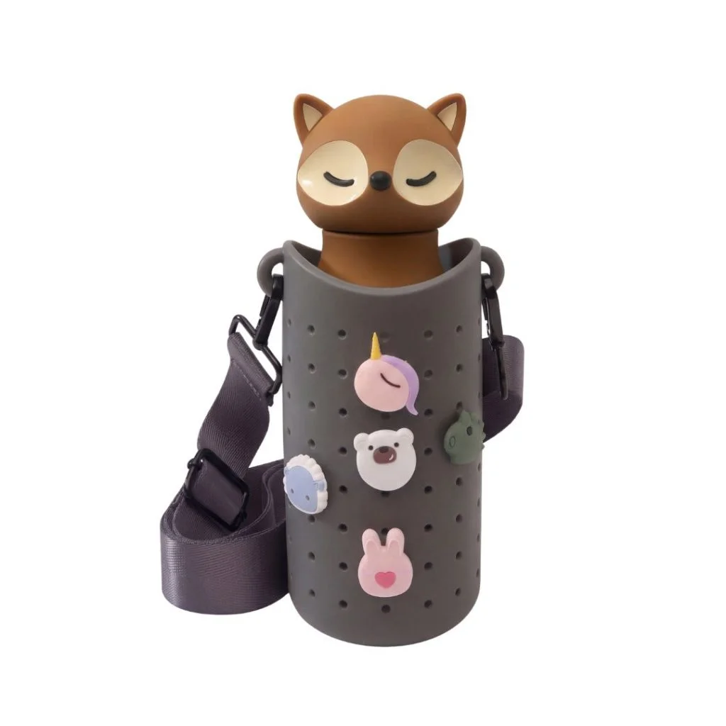 PORTA BOTELLA ASOBU GRIS - Imagen 2