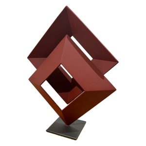 ESCULTURA VENTANAS ROJA